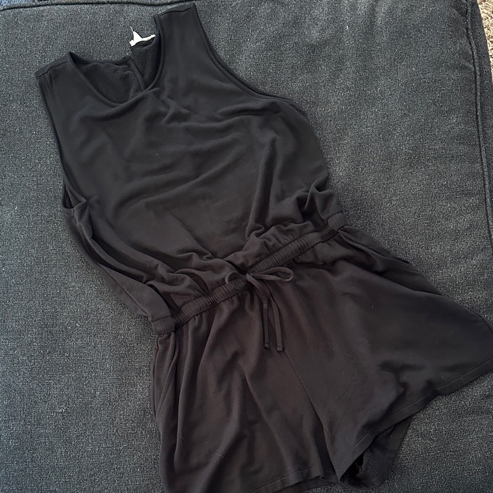 Loft lounge Black Sleeveless Romper